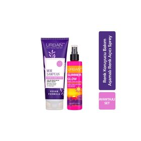Urban Care Mor Şampuan 250 ml + Summer Glow Renk Açıcı Sprey 150 ml