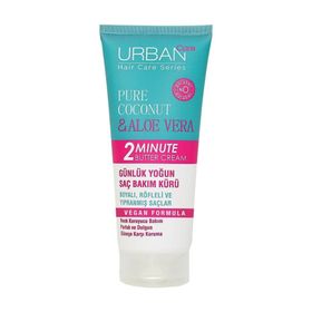 Urban Care Pure Coconut & Aloe Vera 2 Minute Butter Cream Yoğun Saç Bakım Kürü 200ml