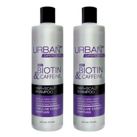 Urban Care Saç Kökü Güçlendirici Hızlı Uzamaya Yardımcı Şampuan Biotin Ve Kafein 2 Adet