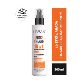 Urban Care Shake N Repair 10 in 1 Onarıcı Etkili Durulanmayan 200 ml Saç Bakım Spreyi