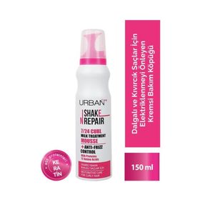 Urban Care Shake N Repair 7/24 Bukleli Saçlar İçin 150 ml Onarıcı Bakım Köpüğü