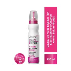 Urban Care Shake N Repair 7/24 Bukleli Saçlar İçin 150 ml Onarıcı Bakım Köpüğü