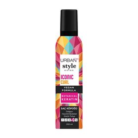 Urban Care Style Guide Iconic Curl Hair Mousse 200 ml Saç Köpüğü