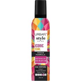 Urban Care Style Guide Iconic Curl Hair Mousse 200 ml Saç Köpüğü