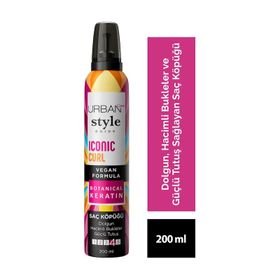 Urban Care Style Guide Iconic Curl Mousse 200 Ml - Vegan