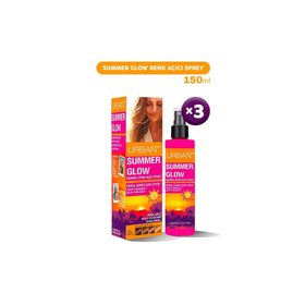 Urban Care Summer Glow 3x150 ml Renk Açıcı Saç Spreyi