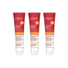 Urban Care Twisted Curl Hibiscus ve Shea Butter 3x175 ml Durulanmayan Saç Kremi