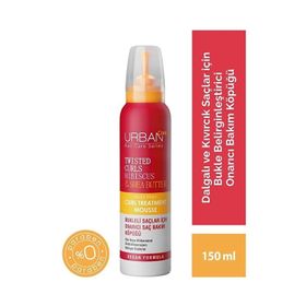 Urban Care Twisted Curls Hibiscus Shea Butter Bukle Belirginleştirici 150 ml Saç Bakım Köpüğü