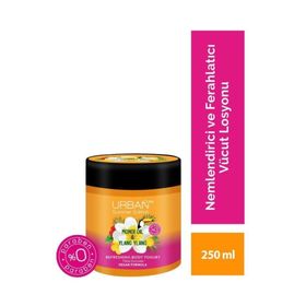 Urban Care Vegan 200 ml Summer Body Monoi Yağı Ylang Nemlendirici ve Ferahlatıcı Vücut Losyonu