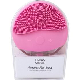 Urban Mood Ultrasonic Şarjlı Pembe Yüz Temizleme Cihazı