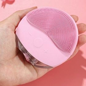 Urban Mood Ultrasonic Şarjlı Pembe Yüz Temizleme Cihazı