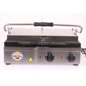 Uret Standart 2000 W 12 Adet Pişirme Kapasiteli Teflon Çıkarılabilir Plakalı Izgara ve Tost Makinesi