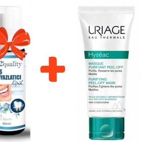 Uriage 50 ml Hyseac Purifying Mask Bakım Maskesi+500 ml