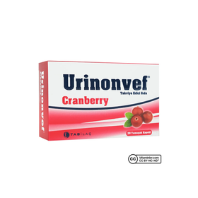 Urinonvef Cranberry 30 Kapsül