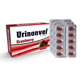 Urinonvef Cranberry 4x30 Yumuşak Kapsül