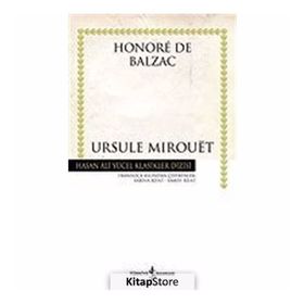 URSULE MIROUET - HONORE DE BALZAC (ISBN:9789754589658)