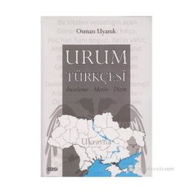 URUM TÜRKÇESI İNCELEME - METIN - DIZIN - GENEL