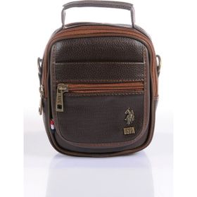 Us Polo Assn PLEVR8416 Kahve Çapraz Askılı Çanta