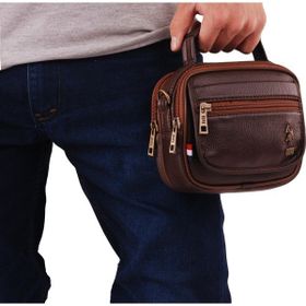 Us Polo Assn PLEVR8418 Kahve Çapraz Askılı Erkek Çanta