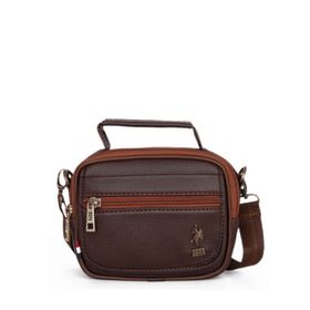 Us Polo Assn PLEVR8418 Kahve Çapraz Askılı Erkek Çanta