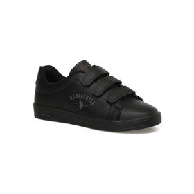 Us Polo Assn Singer 3Pr Siyah Siyah Kadın Sneaker Ayakkabı