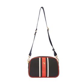 Us Polo Assn US23292 Lacivert Beyaz Kırmızı Çapraz Askılı Kadın Çantası