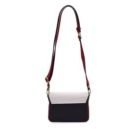 Us Polo Assn US23292 Lacivert Beyaz Kırmızı Çapraz Askılı Kadın Çantası