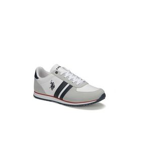 US Polo Plus Wt Beyaz Erkek Ayakkabı Sneaker