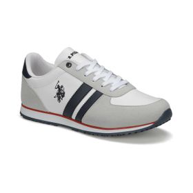 US Polo Plus Wt Beyaz Erkek Ayakkabı Sneaker