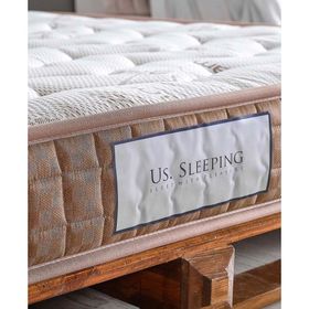 Us.Sleeping Full Ortopedik Bamboo Sleep 90x190 CM Yaylı Yatak