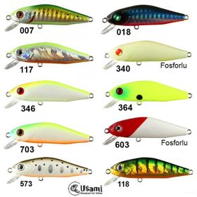Usami Minn Shad 58F SR 4,6 gr Suni Yem