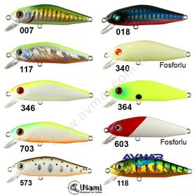 Usami Minn Shad 58F SR 4,6 gr Suni Yem