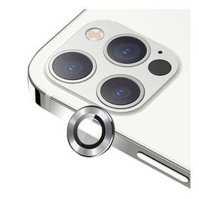 Usams iPhone 12 Pro Max 3D Metal Çerçeveli Kamera Lens Koruyucu