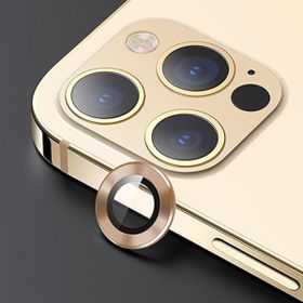 Usams iPhone 12 Pro Max 3D Metal Çerçeveli Kamera Lens Koruyucu
