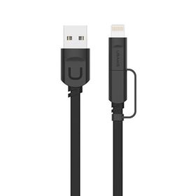 Usams U-Trans 2 in 1 Apple Lightning Data ve Hızlı Şarj Kablosu