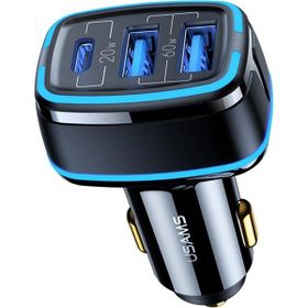 Usams Us-cc126 Pd Type-C+2x Usb-a 80 W Çakmaklık Hızlı Şarj Cihazı