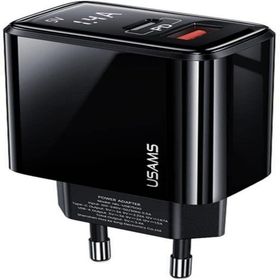 Usams Us-cc133 T40 20 W Qc3.0+pd Type-C+Usb Dijital Göstergeli Hızlı Şarj Başlığı