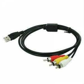 USB To 3RCA Görüntü-Ses Kablosu