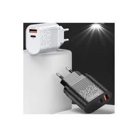 Uslion 18 W USB QC 3.0 Şarj PD 3.0 Beyaz Hızlı Şarj Aleti Şarj Başlık