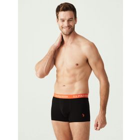USPA Siyah 3'lü Erkek Boxer