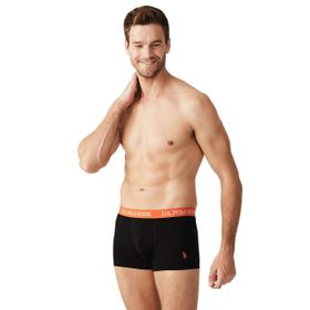 USPA Siyah 3'lü Erkek Boxer