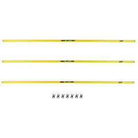 USR 251603 3'lü 160 cm Slalom Çubuk ve Kelepçe Seti