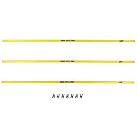 USR 251603 3'lü 160 cm Slalom Çubuk ve Kelepçe Seti