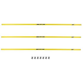 USR 251603S 3x60 cm Slalom Çubuk ve Kelepçe Seti