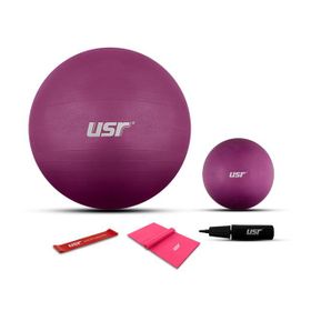 USR 552BM 20+55 cm Pilates Topu+Pompa+2 Lastik