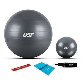 Usr 553bm 20+55 Cm Pilates Topu + Pompa + 2 Lastik