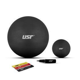 Usr 553M 20+55 cm Pilates Topu+Pompası+3 Micro Bant