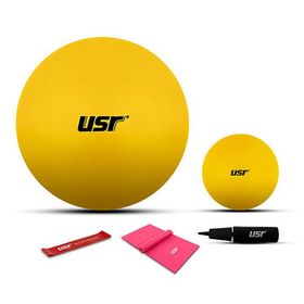 Usr 654BM 25+65 cm Pilates Topu+Pompa+2 Lastik