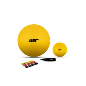 Usr 654M 25+65 cm Pilates Topu+Pompası+3 Micro Bant