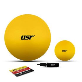 Usr 654M 25+65 cm Pilates Topu+Pompası+3 Micro Bant